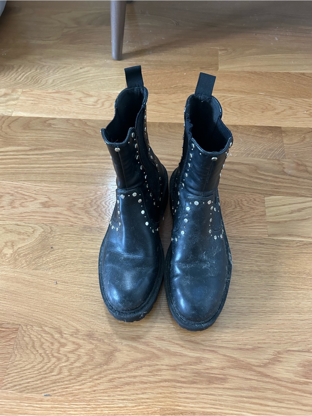 Zara studded boots